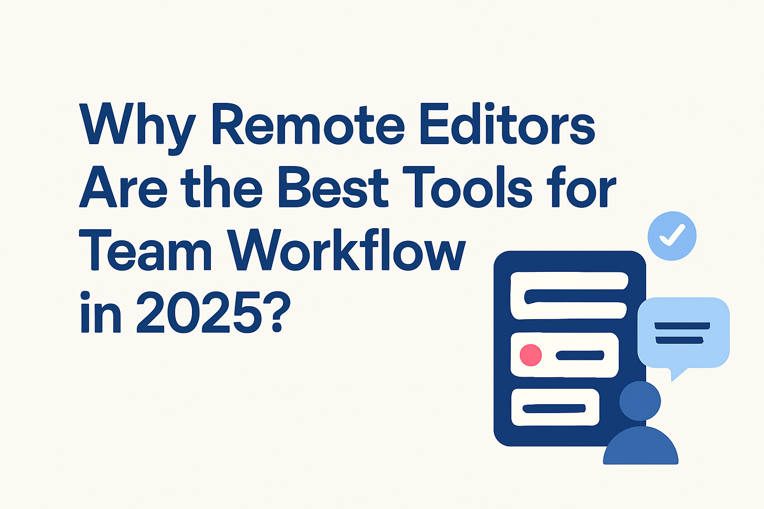 Remote Video Editor