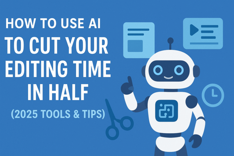 how to use ai to edit videos