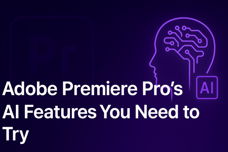 Adobe Premiere Pro AI