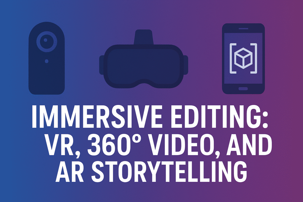 VR editing techniques