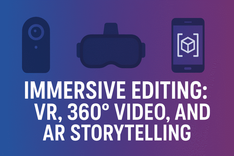 VR editing techniques